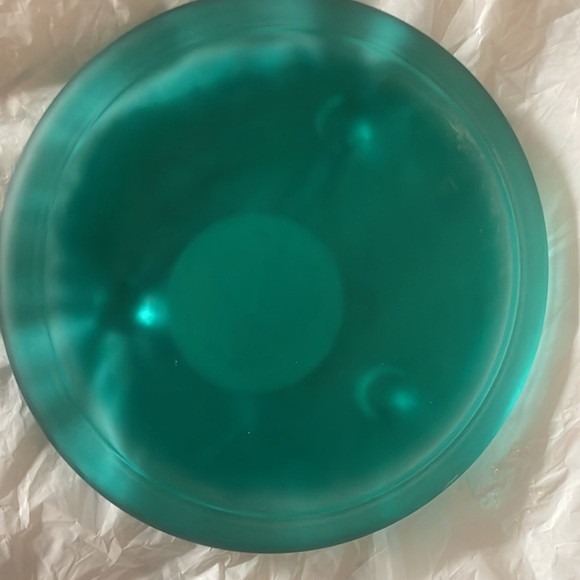 Glass Pillar Candle Holder 5” Matte Evergreen - Picture 8 of 8